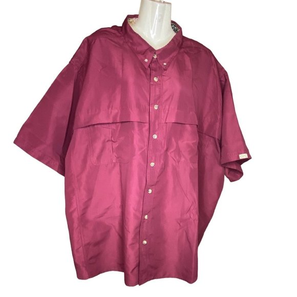Game Guard Back Vent Short Sleeve Shirt  READ - Picture 1 of 9